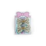 Girl's Polka Dot Bow Hiar Clip with Rhinestones