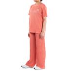 Ribbed Texture Loungewear Set – Embroidered Chest & Relaxed Fit