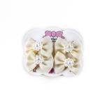 Girl's Pearl Cluster Bow Hair Clip