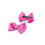 Girl's Bright Pearl Embellished Bow Hair Clip