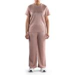 Ribbed Loungewear Set, Shiny Finish & Relaxed Fit