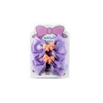 Girl's Double Layered with mini Bow Accent Hair Clip