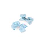 Girl's Bright Pearl Embellished Bow Hair Clip