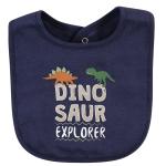 Baby Cotton Bib and Sock Set, Dinosaur Explorer