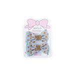 Girl's Polka Dot Bow Hiar Clip with Rhinestones