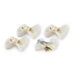 Girl's Elegant Bow Hair Clip with Rose Embellishment
