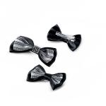 Girl's Elegant Rhinestone Crystal Accent Bow Hair Clip