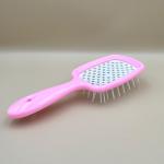 Wide Paddle Hair Brush with Soft Bristles