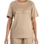 Ribbed Loungewear Set, Stretchy & Lightweight