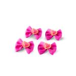 Girls Heart Accent Bow Hair Clip