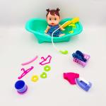 Doll with Bathtub & Accessories