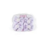 Girl's Pearl Cluster Bow Hair Clip