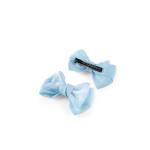 Girl's Elegant Lace Satin Bow Hair Clip