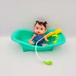 Doll with Bathtub & Accessories