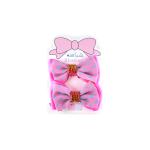 Girl's Polka Dot Bow Hiar Clip with Rhinestones