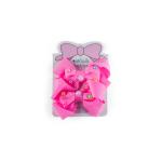 Girl's Bright Pearl Embellished Bow Hair Clip