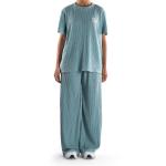 Ribbed Texture Loungewear Set – Embroidered Chest & Relaxed Fit